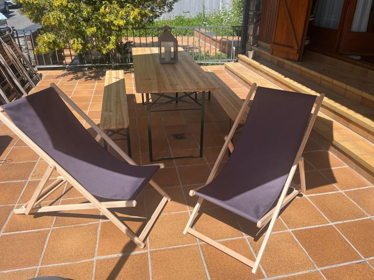 Una Terraza Con Encanto El Tarter Eksteriør bilde